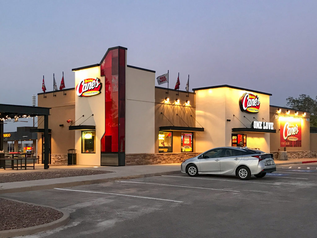 Raising Cane's | Rycon Construction, Inc.