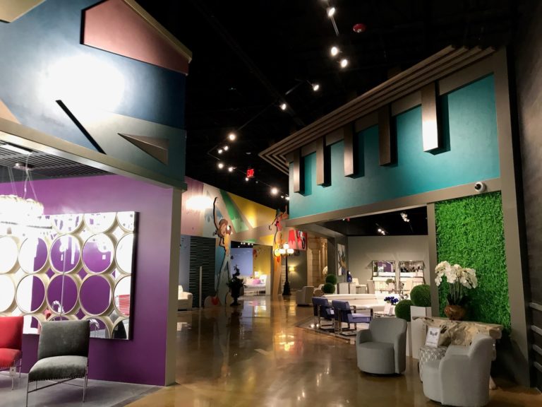 Completed Remodel on an El Dorado Furniture in Miami, FL | Rycon