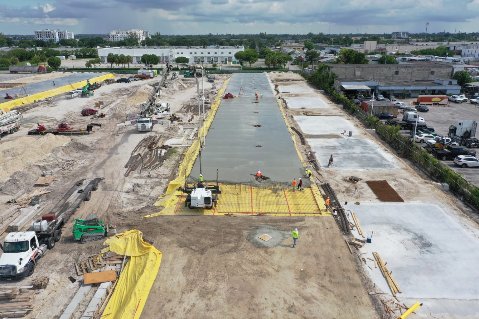 Progress on New Warehouses in Miami Dade, FL Rycon Construction, Inc.