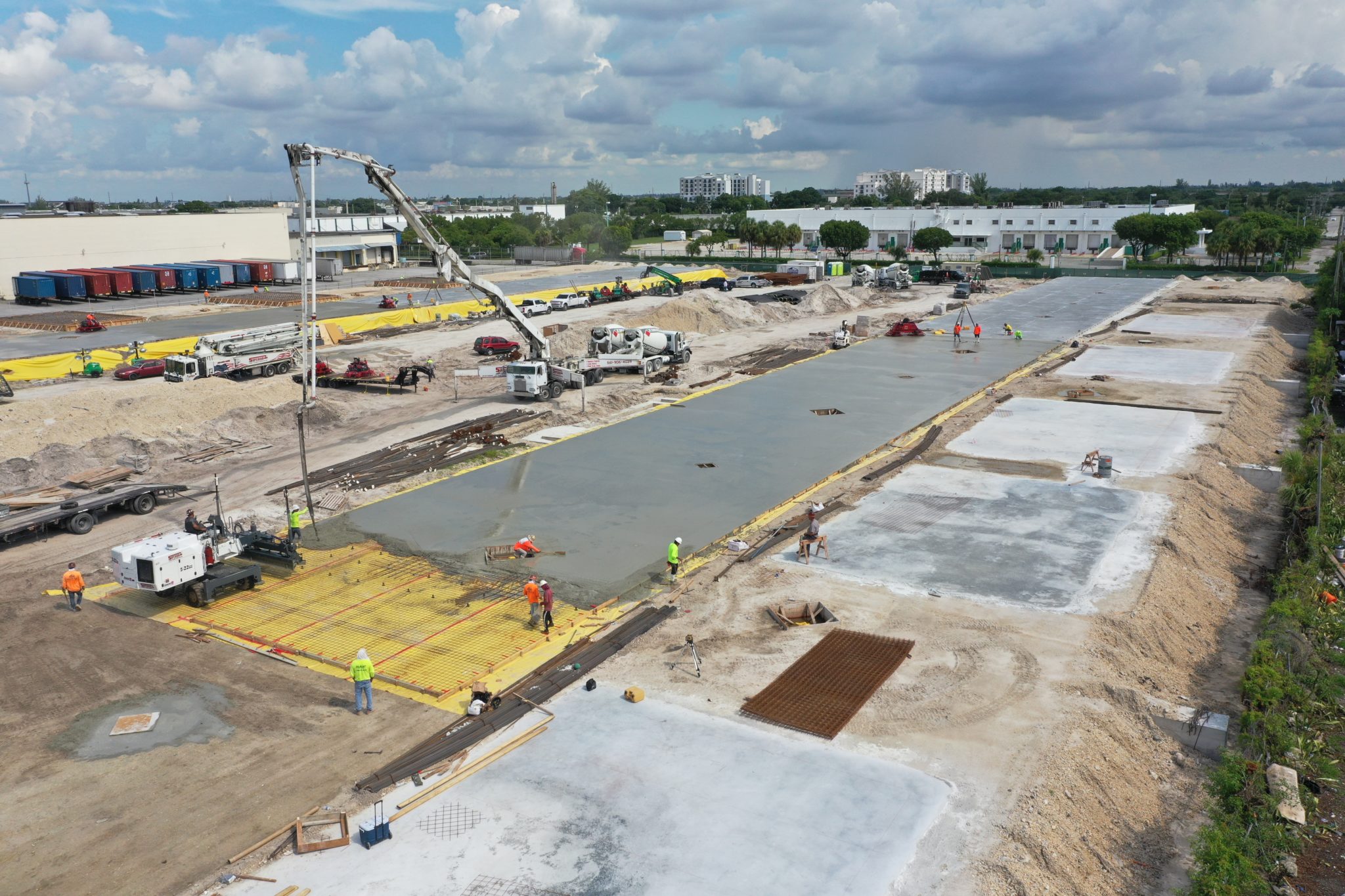 Progress on New Warehouses in Miami Dade, FL Rycon Construction, Inc.