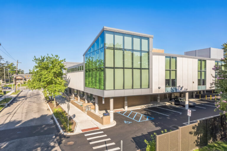 Exterior of Library