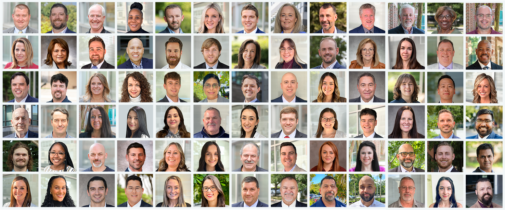 Rycon Employee Headshot Collage
